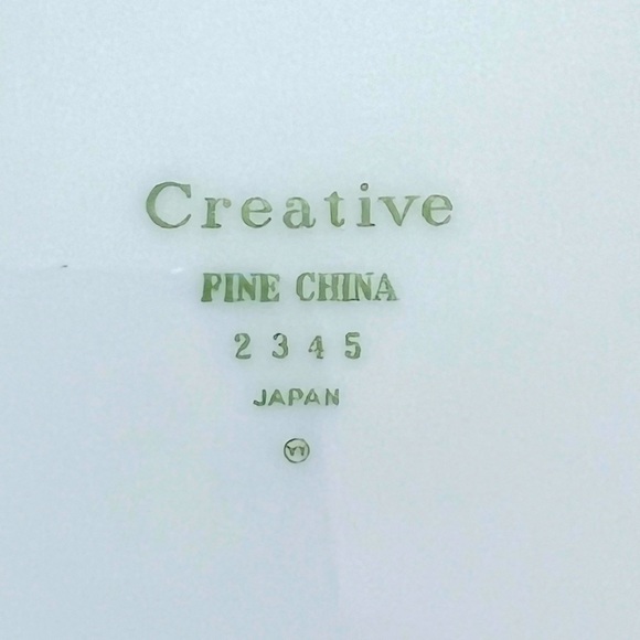 Set of 55 Pieces Vintage Creative Dinner Set (55 pieces) Gold Rim. Made in Japan - Picture 10 of 10